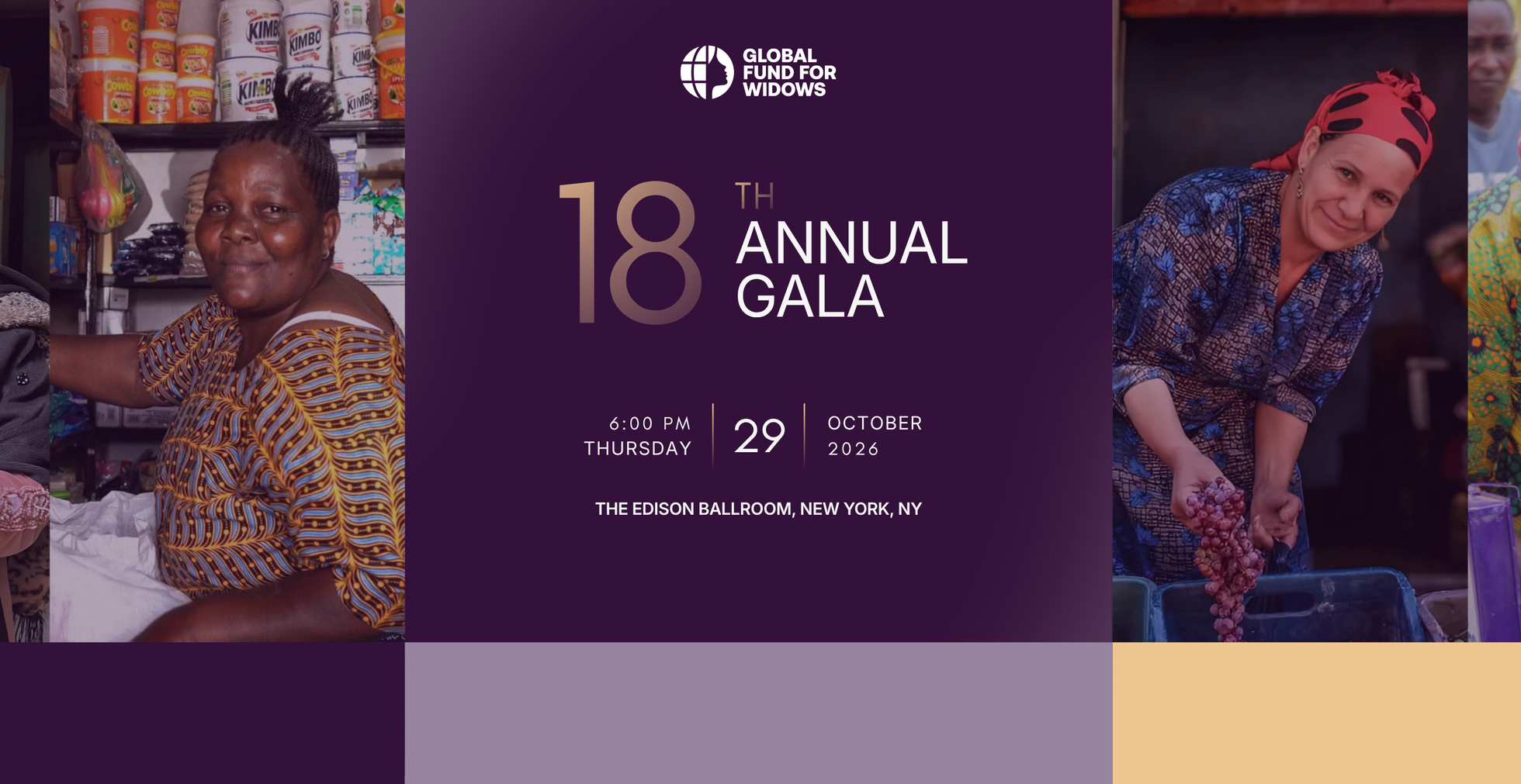 Global Fund for Widows Gala 2026